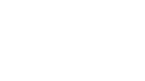 Sage blanc logo